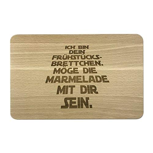 Laser Tattoo Das Frühstücksbrett aus Buche Holz - ...möge die Marmelade mit dir Sein. Laser Tattoo Das Frühstücksbrett aus Buche Holz - ...möge die Marmelade mit dir Sein. von Laser Tattoo