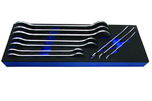 Laser 6996 Schlüssel set-ultra dünn Metrisches, 10 Stück silber von Laser