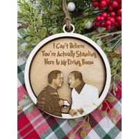 Weihnachtsferien Inspirierte Weihnachtsverzierung - Cousin Eddie & Clark Eierpunschszene von LaserInTheLoft