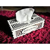 Kosmetiktücher-Box "Line" von LaserInki