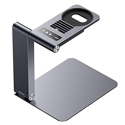 LaserPecker Elektroständer, Graviermaschine Zubehör Tragbar Halterung Autofokus Laserabstandseinstellung Faltbar Elektroständer für L1 / L1 Pro von LaserPecker