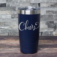 Cheers Tumbler Isolierter Edelstahl, Laser Graviert | 20Oz Oder 30Oz Cheers Tumbler Isolierter Edelstahl, Laser Graviert | 20Oz Oder 30Oz von LaserPrintCo