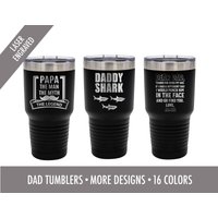 Dad Tumbler -Vatertagsgeschenk - Edelstahl- 30 Oz., Lustiges Geschenk -Geschenk Für Ihn-Dad Geschenk, Dads-Weihnachtsgeschenk von LaserPrintCo