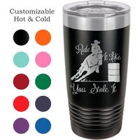 Fass Racing Pferd Tumbler Cowgirl Geschenk Rodeo Geschenke Reiten Es Wie Sie Stostosen 20 Oz Custom Graviert von LaserWorksIL