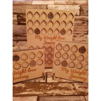 Gewichtsverlust Abnehmen Münze Halter Diät-Chart Gewichtsverlust Abnehmen Münze Halter Diät-Chart von LaserXdesigns