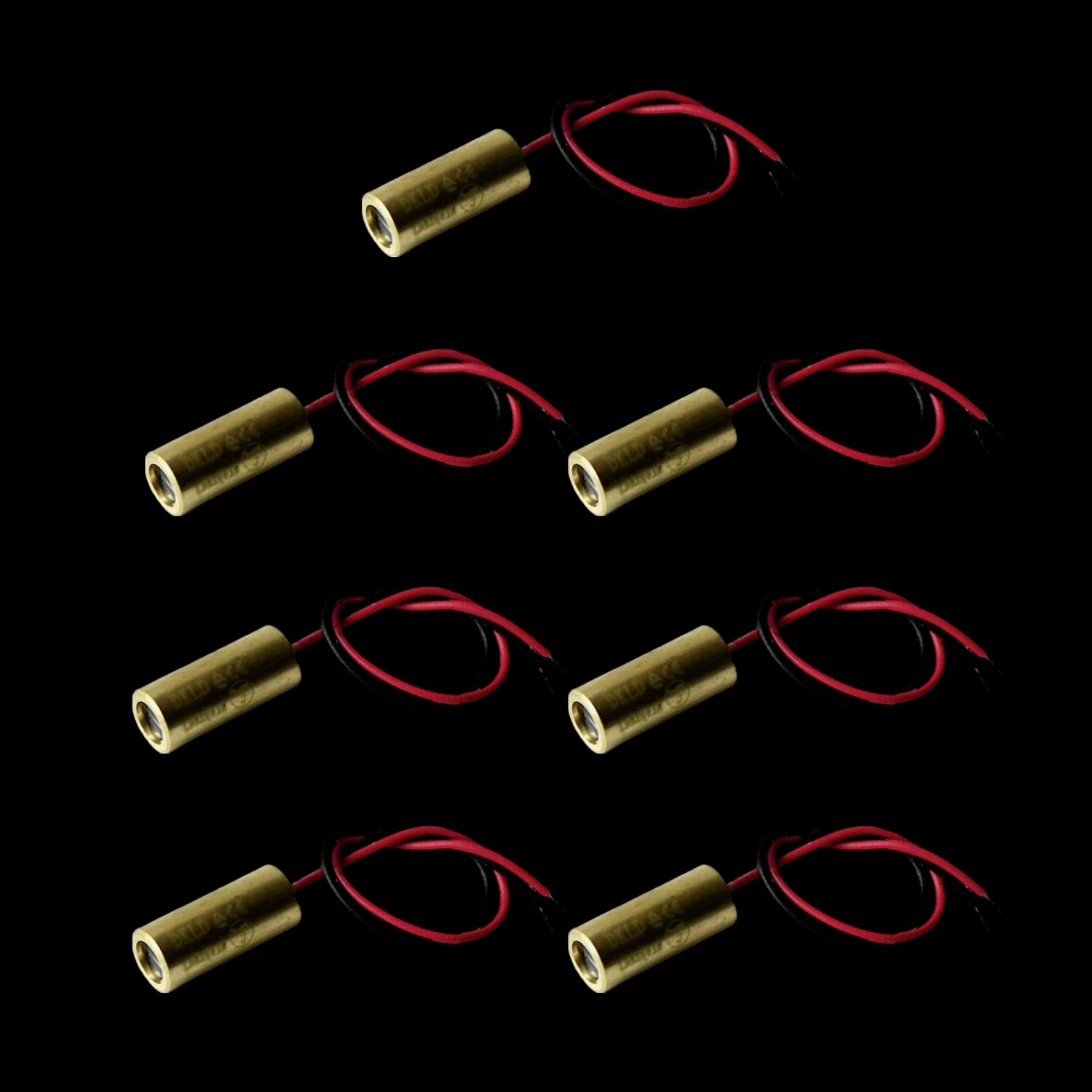Lasermodul Lfl650 5 12(9x20)90 Linie Rot 5 M W Laserfuchs Laser 7 Stück B-Ware von Laserfuchs