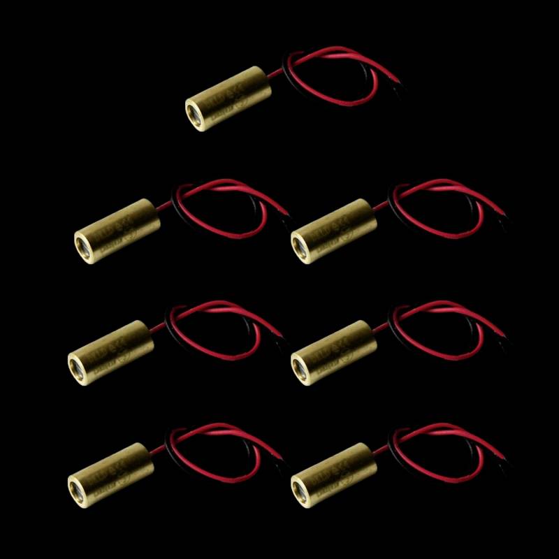 Lasermodul Lfl650 5 12(9x20)90 Linie Rot 5 M W Laserfuchs Laser 7 Stück B-Ware von Laserfuchs
