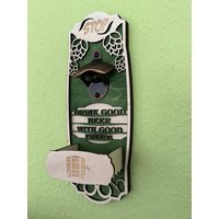 Wandflaschenöffner, Flaschenöffner von Lasergrafix24