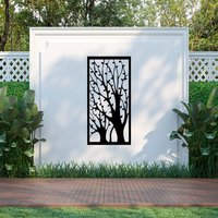 Afrinnoline Schirm, Metall Wandkunst, Gartenschirme, Garten Dekor von LaserhutGifts