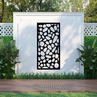 Kiesel Panel Metall Wandkunst, Garten Paravents, Dekor, Wohnkultur von LaserhutGifts