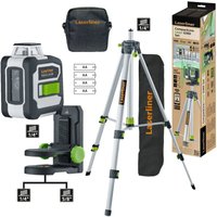 Grüner 360°-Linienlaser CompactLine-Laser G360 Set mit Kompaktstativ - Laserliner von Laserliner