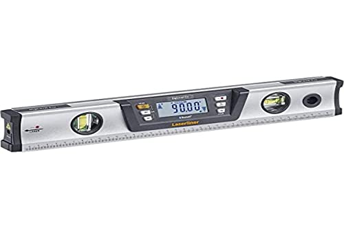 Umarex Laserliner DigiLevel Pro 40 Elektronik-Wasserwaage (40 cm, elektronisch, digitale Wasserwaage, Datenübertragung, digitale 360° Neigungsmessung, mit Haftmagneten, spritzwassergeschützt) 081.270A von Laserliner