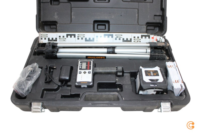Laserliner Duraplane 360 Set 175cm Linienlaser Selbstnivellierend Nivelliergerät B-Ware von Laserliner