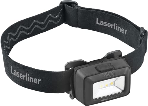 Laserliner - NovaMaster 200-200 Lumen LED-Stirnlampe für freihändiges BBQ im Freien - 90-Grad-Drehung [Energieeffizienzklasse A+]. von Laserliner