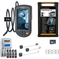 Videoinspektionssystem-Set VideoPocket hd, hochauflösend und kompakt + Akkus + Lader - Laserliner von Laserliner