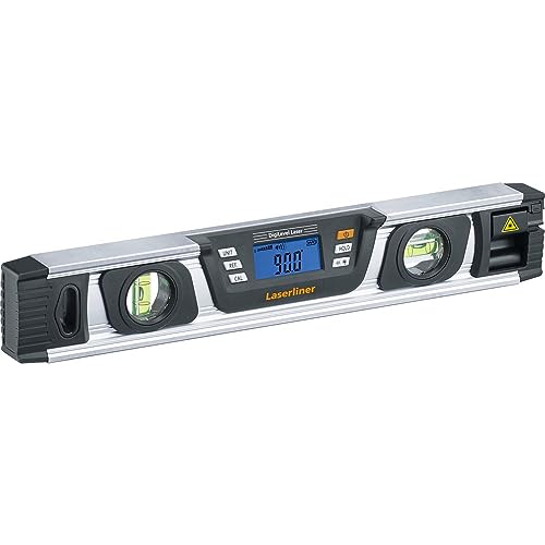 Umarex Laserliner DigiLevel Laser G40 digitale Elektronik-Wasserwaage (Messgerät elektronisch, digitale 360°-Neigungsmessung, 90°/45°/0°-Signalisierung, Libellengenauigkeit ± 0,5 mm / m) von Laserliner