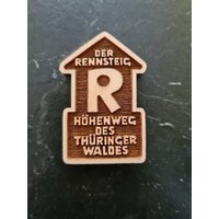 Kühlschrank Magnet "Rennsteig " Groß von LasertechnikreschDE