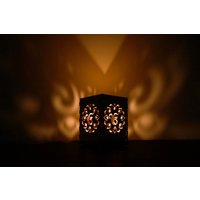 Diwali Geschenk, Ik Onkar Sikh Holz Kerzenhalter, Hochzeit Geschenke von LaserwoodTreasures