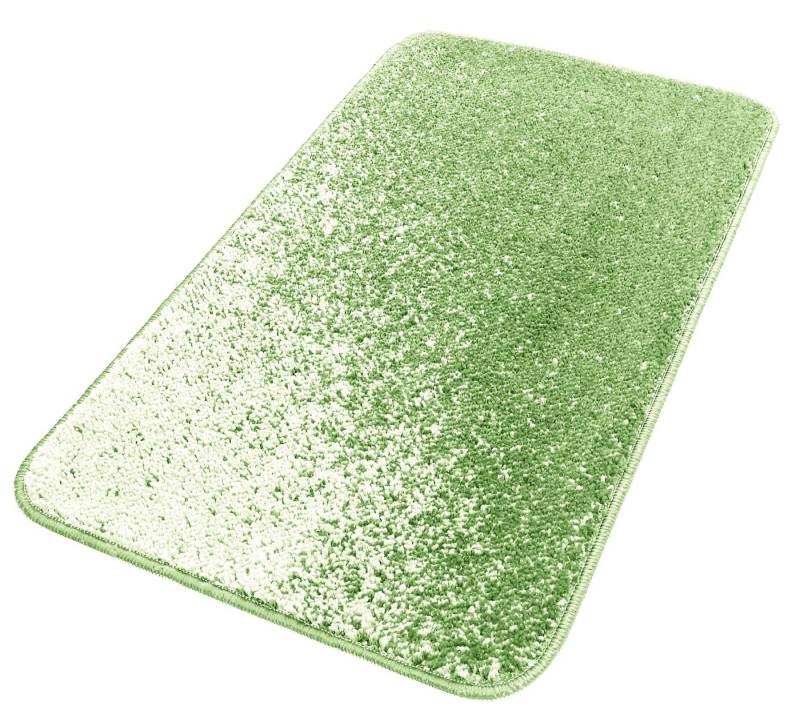 Lashuma Badematte Ibisco, Höhe 10 mm, strapazierfähig, Polypropylen, rechteckig, Bad Vorleger rechteckig, Duschteppich 50 x 80 cm von Lashuma