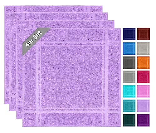 Lashuma Küchenhandtücher 50x50 cm 4er Set, London Abtrockentücher Küche Lila - Flieder Lashuma Küchenhandtücher 50x50 cm 4er Set, London Abtrockentücher Küche Lila - Flieder von Lashuma