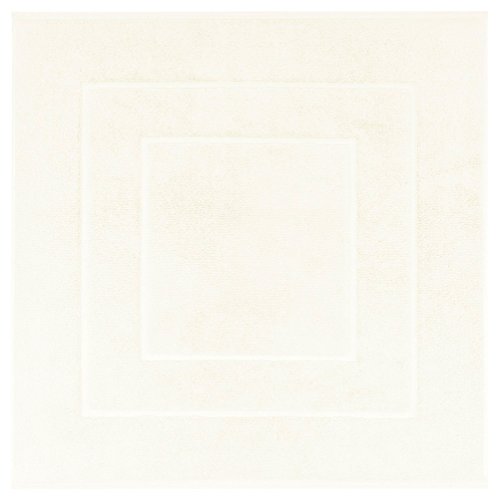 Lashuma Duschvorleger Puder Beige, Frottee Badezimmerauslage aus 100% Baumwolle, Flair 60x60 cm von Lashuma