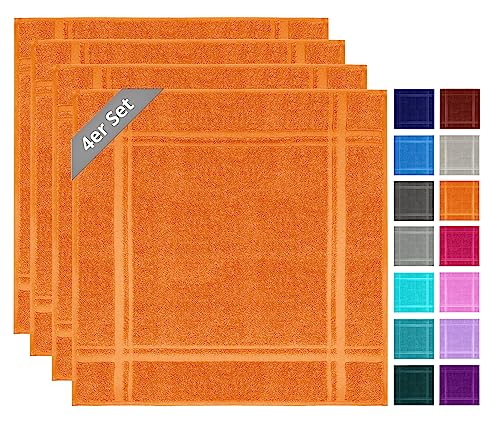 Lashuma Küchenhandtuch, London Frottee Geschirrtücher 50x50 cm Orange - Clementin Lashuma Küchenhandtuch, London Frottee Geschirrtücher 50x50 cm Orange - Clementin von Lashuma