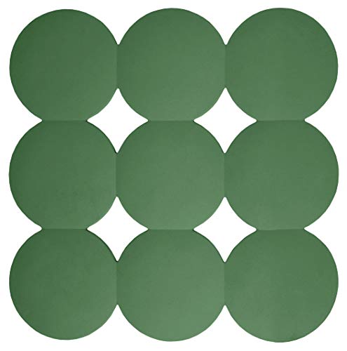 Lashuma Sicherheits Duscheinlage Giotto, Duschwannenmatte Gras Grün, Kautschuk Antirutschmatte 55x55 cm von Lashuma