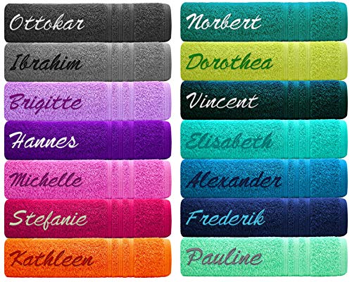 Lashuma Badehandtuch 100x150 personalisiert mit Name, Grau – Stein London Strandtuch Lashuma Badehandtuch 100x150 personalisiert mit Name, Grau – Stein London Strandtuch von Lashuma