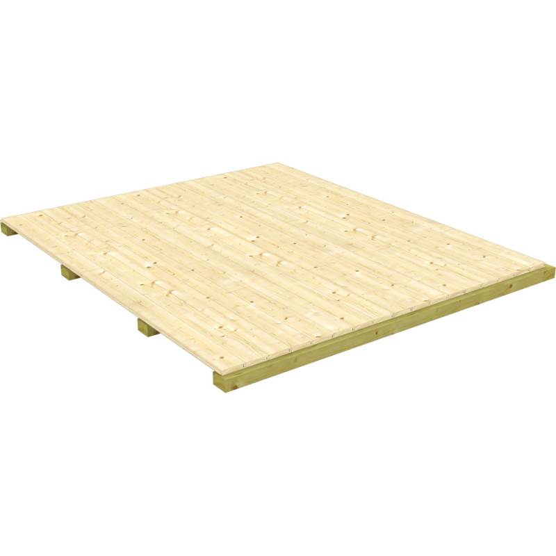 Systemfussboden Natur 28 mm 3 m² von Lasita
