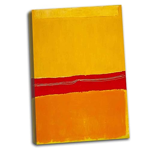 Lasite Mark Rothko Leinwandbilder Kunstdruck Bilder Reproduktion Leinwanddruck Bilder Leinwand Gemälde Wanddekoration gerahmt fertig zum Aufhängen(Gerahmt,（60x90cm） 24x35inch) von Lasite