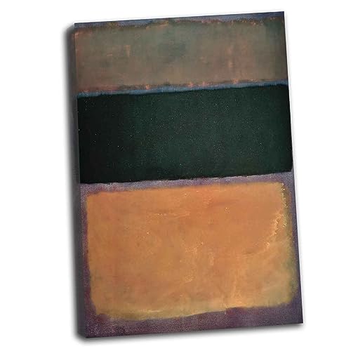 Lasite Mark Rothko Leinwandbilder Kunstdruck Bilder Reproduktion Leinwanddruck Bilder Leinwand Gemälde Wanddekoration gerahmt fertig zum Aufhängen(Gerahmt,（70x100cm） 28x39inch) von Lasite