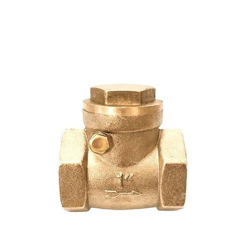 1 stück 1/2 "3/4" 1 "2" Horizontale Messing Draht Mund Nicht-rückschlag Ventil Messing Weibliche Gewinde überprüfen Ventil(2") von Lasitech