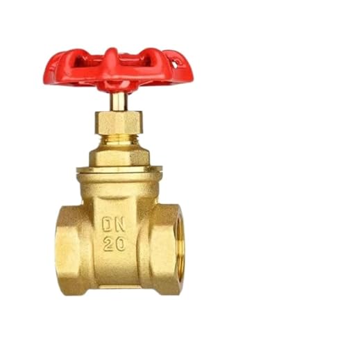 1 stück 1/2 "3/4" 1 "Messing Tor Ventil Innengewinde Dreh Wasser Schleuse for Öl Gas DN15 DN20 DN25(1") von Lasitech