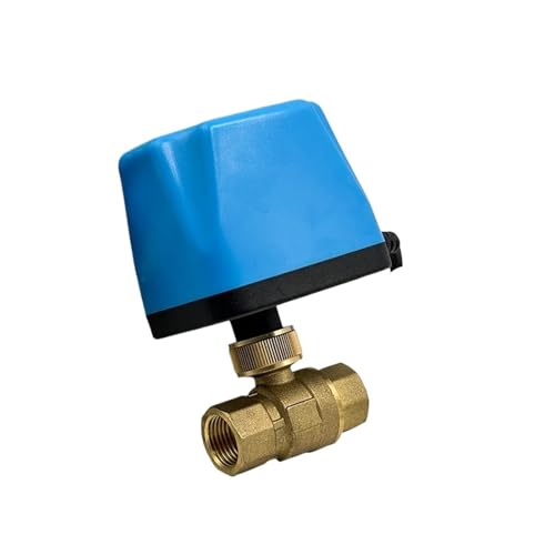 1 stück 1/2 "3/4" 1 "Normalerweise Geschlossen Voll Bohrung Motorisierte Kugelhahn 220V 12V 24V 2-draht Messing Elektrische Kugelhahn Große Öffnung Ventil Körper(3/4",220VAC Normally Closed) von Lasitech
