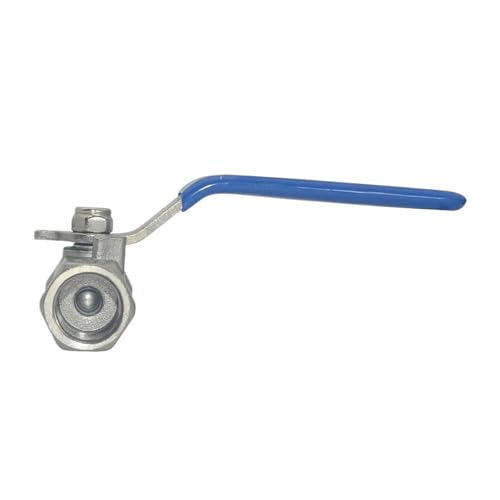 1 stück 1/4 "3/8" 3/4 "1" 1-1/4 "1-1/2" 2 ”BSPT Edelstahl SS304 Rohr Kugelhahn Innengewinde Sanitär ON-OFF Gerade(1") von Lasitech