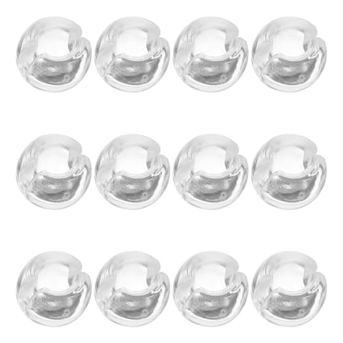 12 stücke Rollos Perlenkette Crimp Stop Klar Perlen Blind Control Ball Stopper Jalousien Zubehör von Lasitech