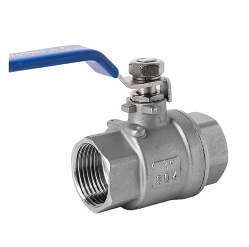 1pc 304 Edelstahl Ball Ventil Medium Verdickt Interne Gewinde 316L Schalter 4 In 6 In 1 Zoll DN15(DN15,316L) von Lasitech