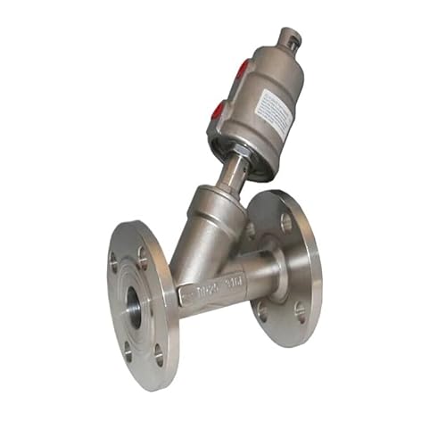 1pc DN20 304 Edelstahl Pneumatische Winkel Sitz Ventil Beständig Korrosion Dampf Y Typ Cut Off(Single Acting) von Lasitech