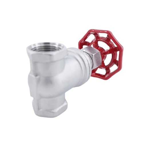 1pc Edelstahl Geschraubt Tor Ventil DN25 1 Zoll DN32 1-1/4 "BSP Weibliche Wasser Rohr(DN25,SS304) von Lasitech