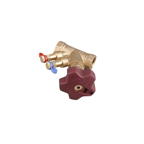 1pc Messing Flow Control Ventil DN32-DN50 Digitale Verriegelung Einstellung Statische Balance(1-1/4") von Lasitech