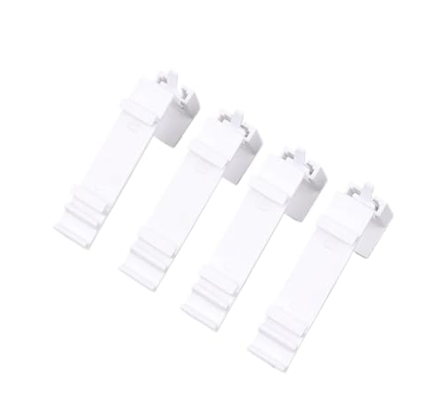 2/4Pcs Rollo Verlängern Einstellbare Halterung Befestigung Zubehör Vorhang Halter Klemme Reparatur Ersatz(4pcs) von Lasitech