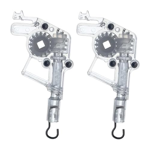 2 Stück Wand-Neiger for 1-1/2 Zoll x 2-1/4 Kopfschiene, horizontale Jalousien-Neigungen von Lasitech