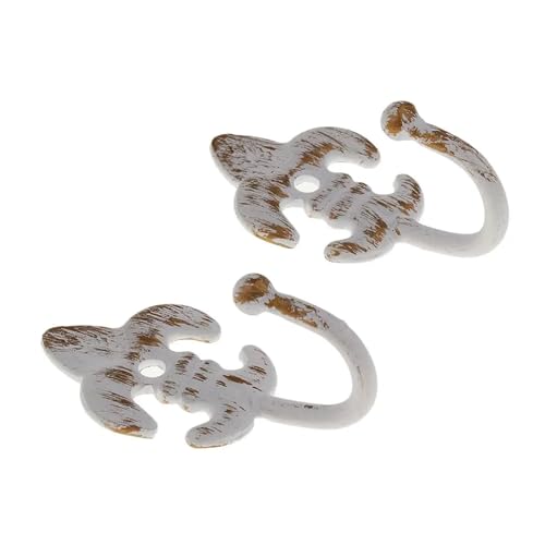 2 stücke Retro Fenster Blind Halten Zurück Haken Zubehör Vorhang Net(Type 2-009) von Lasitech