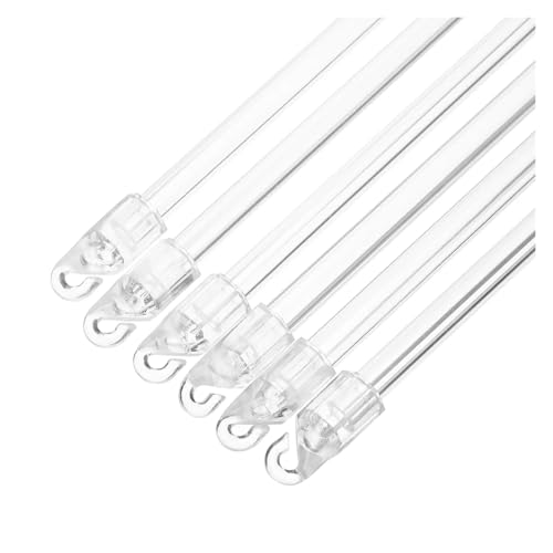 6set Vorhang Zubehör Transparent Stange Haken for Vertikale Jalousien Lange Tilt Zauberstab POM Material Einfache Installation Fenster 6set Vorhang Zubehör Transparent Stange Haken for Vertikale Jalousien Lange Tilt Zauberstab POM Material Einfache Installation Fenster von Lasitech