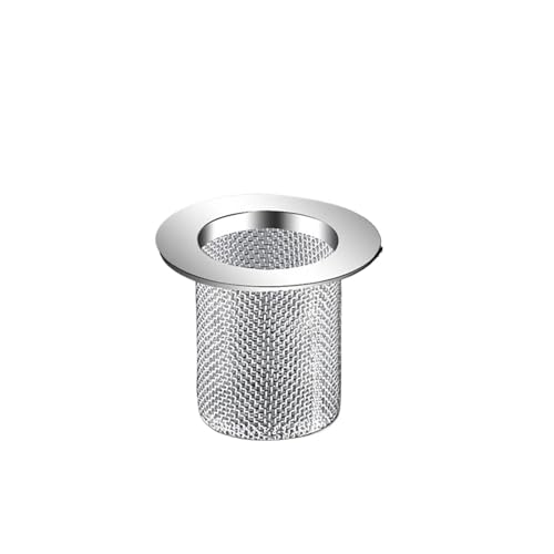 1/2/3/5 Stück Mesh-Spülbeckenfilter Edelstahl-Bodenablaufsiebe Küche Badezimmer Badewanne Anti-Verstopfungs-Haarfänger Auslaufsicheres Netzsieb(L- Short Style,3PCS) von Lasitmerh