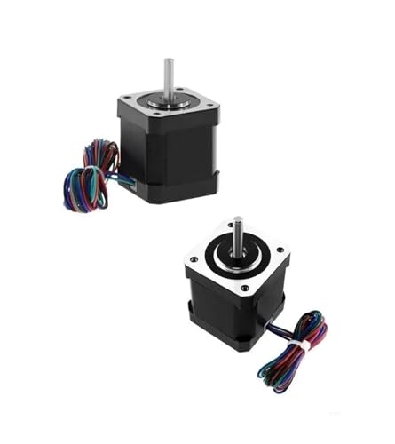 1/2/3 stücke Nema 17 Schrittmotor 4-blei 48mm 59Ncm/84oz.in 2A 1m Kabel/17HS8401 Nema17 Schritt for DIY 3D Drucker CNC Roboter XYZ(2pcs) von Lasitmerh
