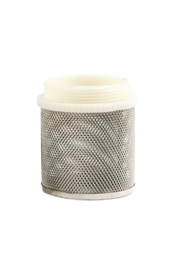 1/3/5/10 stücke Edelstahl Außengewinde Filter Tasse Wasserpumpe Schlauch Mesh Garten Bewässerung Armaturen Aquarium Fisch Tank(1I2 Inch,5 pieces) von Lasitmerh