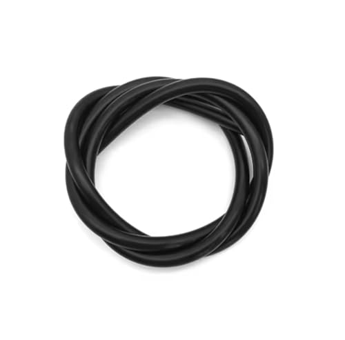 1 STÜCK 1 Meter ID 2 3 4 5 6 8 9 10 12 mm Silikonschlauch Flexibler Gummischlauch Lebensmittelqualität Softdrink-Rohre Wasseranschlussschläuche(Black,1m OD 10xID 8mm) von Lasitmerh