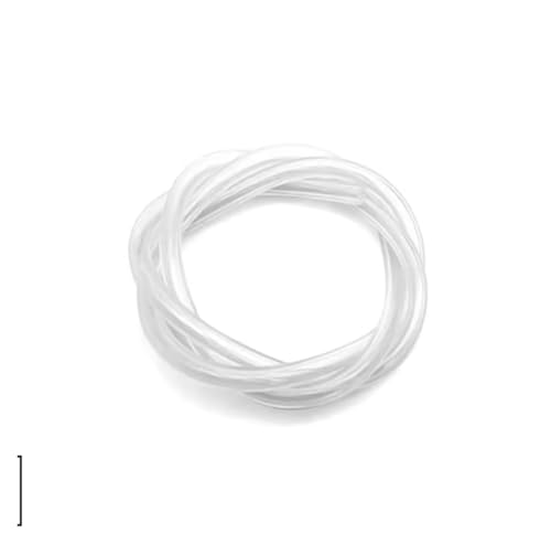 1 STÜCK 1 Meter ID 2 3 4 5 6 8 9 10 12 mm Silikonschlauch Flexibler Gummischlauch Lebensmittelqualität Softdrink-Rohre Wasseranschlussschläuche(Clear,1m OD 7xID 5mm) von Lasitmerh