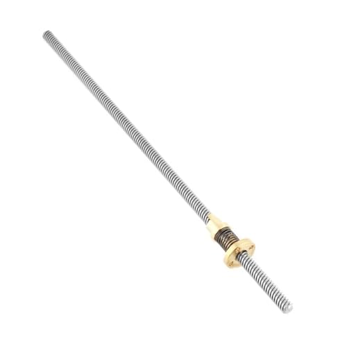 1 Stück T8-Gewindespindel mit spielfreier Mutter, gefedert, Eliminierungslücke for T-Gewinde 8 mm, trapezförmige 3D-Teile(T8 Lead 14mm,1000mm) von Lasitmerh